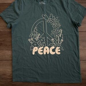 Green Peace Graphic T-Shirt